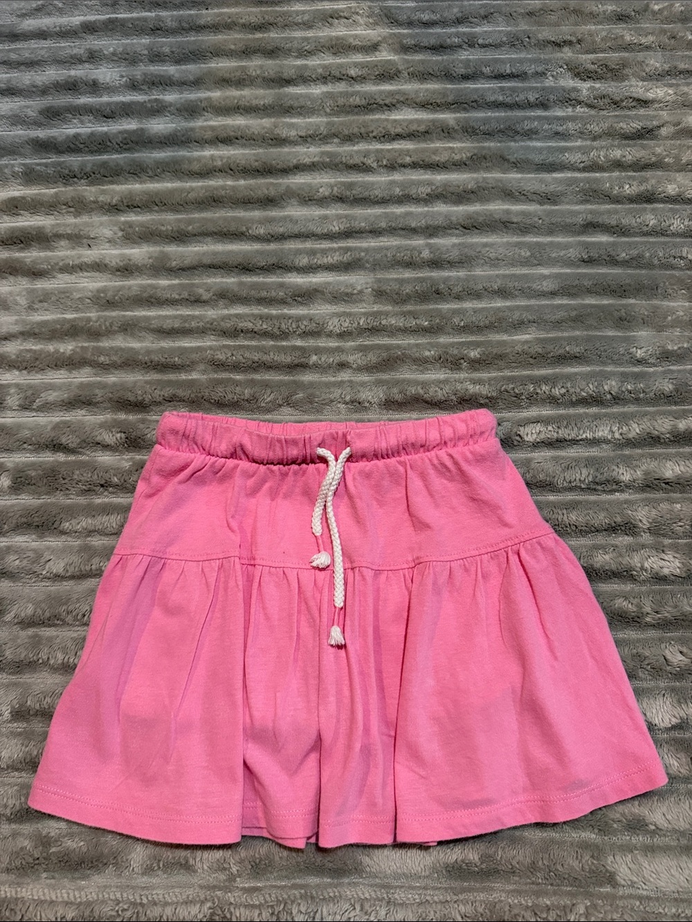 Girls Pink Drawstring Skort Size 5